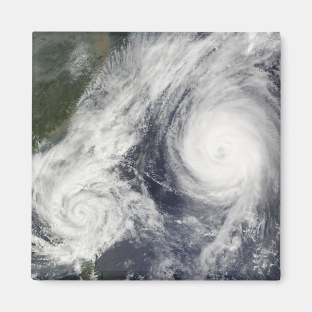 Tropical Storm Parma and Super Typhoon Melor Magnet (Front)