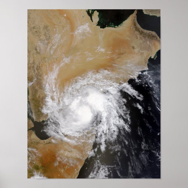 Tropical Storm Three in the northern Indian Oce Poster (Front)