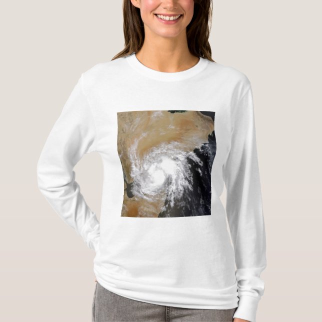 Tropical Storm Three in the northern Indian Oce T-Shirt (Front)