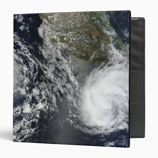 Tropical Storms Blas and Celia 3 Ring Binder (Front/Inside)