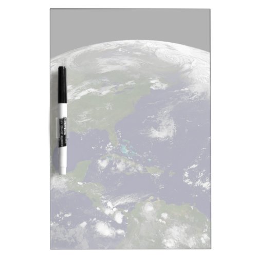 Tropical Storms On Planet Earth Dry Erase Board