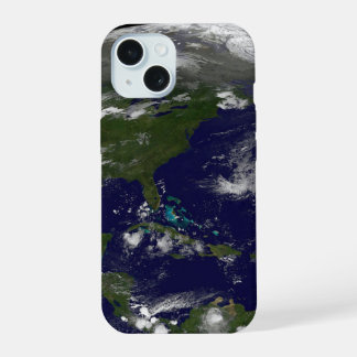 Tropical Storms On Planet Earth. iPhone 15 Case