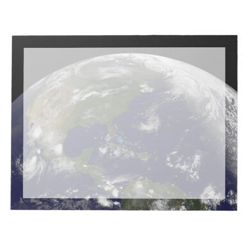 Tropical Storms On Planet Earth Notepad