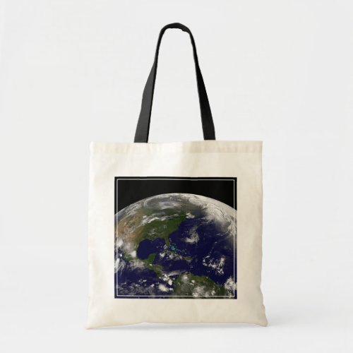 Tropical Storms On Planet Earth Tote Bag