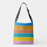 Tropical Striped Colors of Bonaire Crossbody Bag