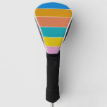 Tropical Striped Colors of Bonaire Golf Head Cover