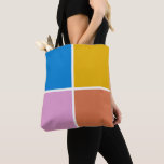 Tropical Striped Colors of Bonaire Tote Bag