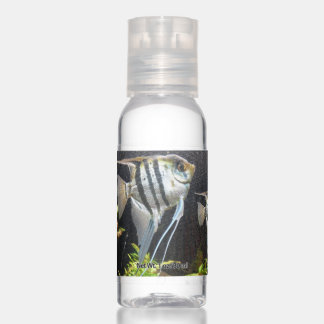 Tropical Stripes Fish Travel Bottle Set Hand Sanitizer