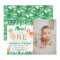 Tropical Summer Beach Luau Boys Photo 1st Birthday