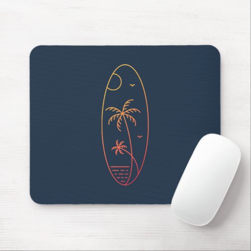 Tropical Summer Beach Vacation 2 Mouse Pad