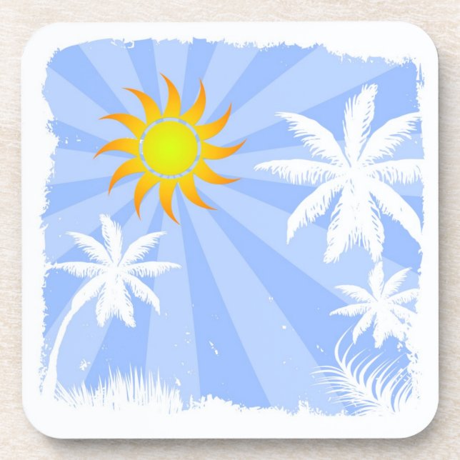 Tropical summer coaster (Front)