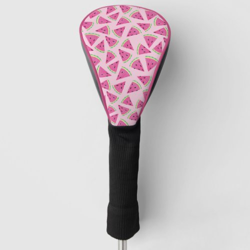 Tropical Summer Fruit Watermelon pattern Golf Head Cover