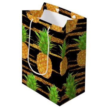 Tropical Summer glitter Medium Gift Bag Tropical Summer glitter Medium Gift Bag