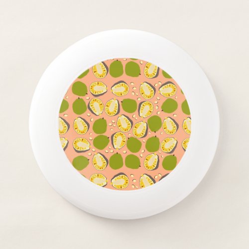 Tropical Summer Jackfruit Pattern _ Exotic Fruit Wham_O Frisbee