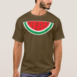 Tropical Summer Juicy Watermelon Summertime Vegan  T-Shirt