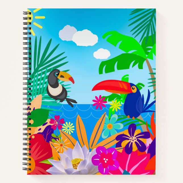 Tropical Summer Notebook (Front)