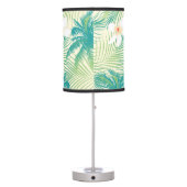 Tropical summer palm trees table lamp (Back)
