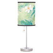 Tropical summer palm trees table lamp (Right)