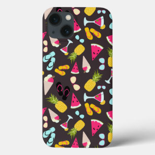 Tropical Summer pattern iPhone 13 Case
