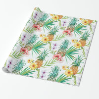 Tropical Summer Wrapping Paper