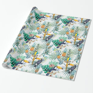 Tropical Summer Wrapping Paper