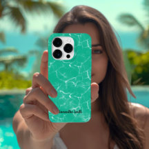 Tropical sun and Crystal clear water Phone cover