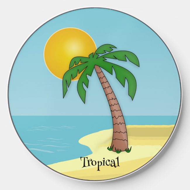 Tropical Sun Design Wireless Charger