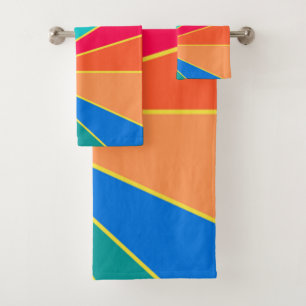 Tropical Sunrise Bath Towel Set