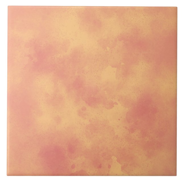 Tropical Sunrise Cloud Effect Ceramic Tile (Front)