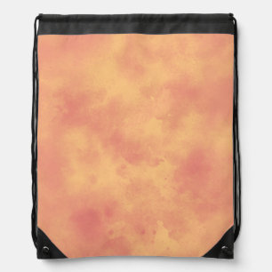 Tropical Sunrise Cloud Effect Drawstring Backpack