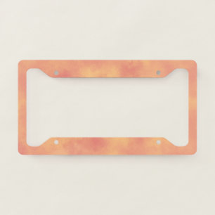 Tropical Sunrise License Plate Frame