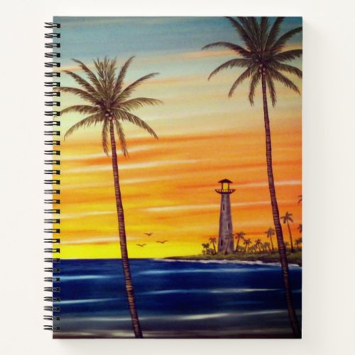 Tropical Sunrise Notebook