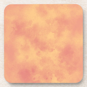 Tropical Sunrise Plastic Beverage Coaster