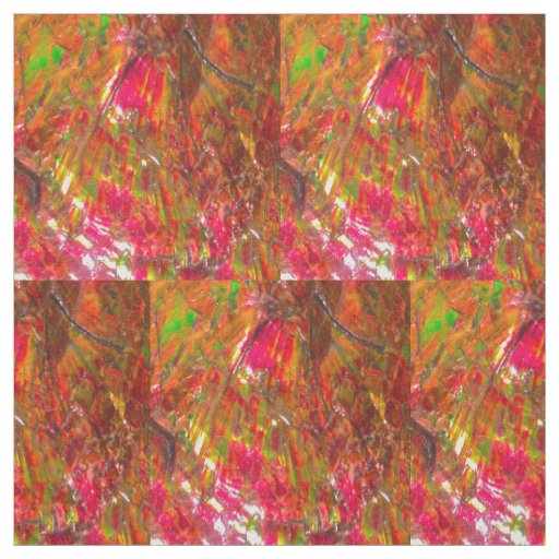 Tropical Sunset Ammolite Fabric