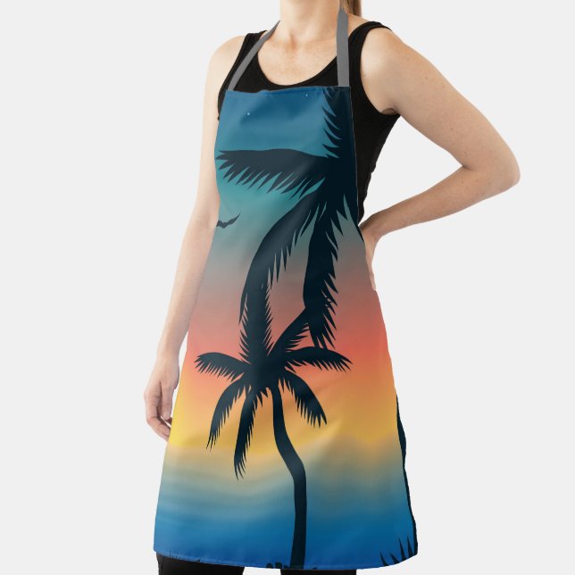 Tropical Sunset Apron (Insitu)