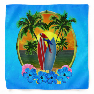 Tropical Sunset Bandana