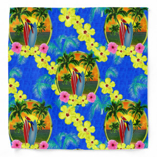 Tropical Sunset Bandana
