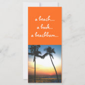 Tropical Sunset bookmark (Front)