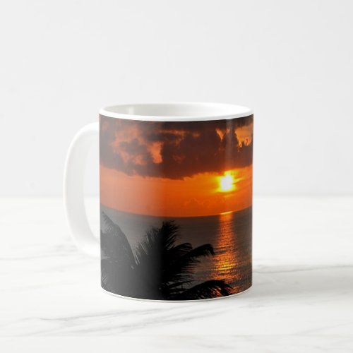Tropical Sunset Cancun Coffee Mug