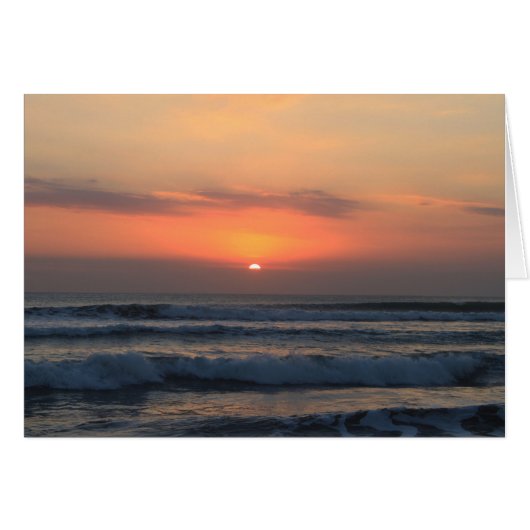 Tropical sunset cards (Front Horizontal)