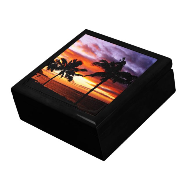 Tropical sunset gift box (Side)