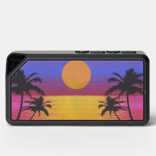 Tropical Sunset Graphic Bluetooth Speaker