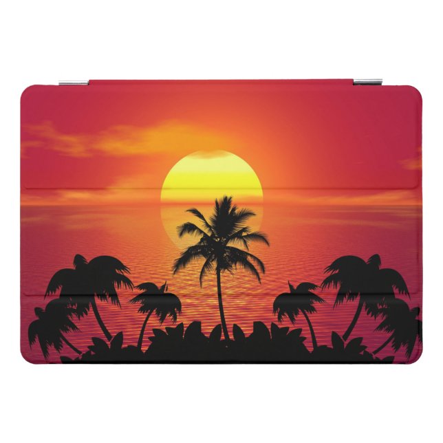 Tropical Sunset iPad Pro Cover (Horizontal)