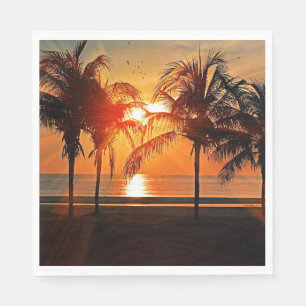 Tropical Sunset Napkins