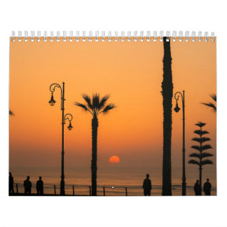 Tropical Sunset Notebook – Inspiring and Peaceful Calendar