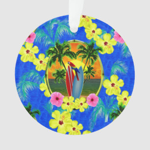 Tropical Sunset Ornament