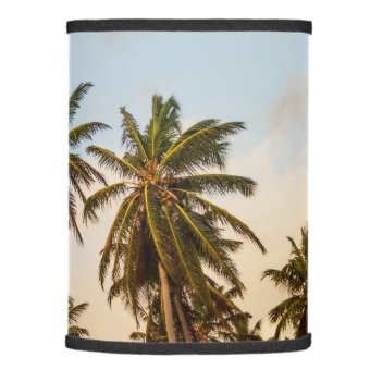 Tropical sunset palm trees in Vintage Style Lamp Shade | Zazzle