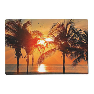 Tropical Sunset Placemat