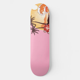 Tropical Sunset Skateboard