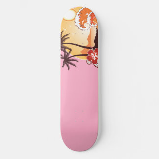 Tropical Sunset Skateboard